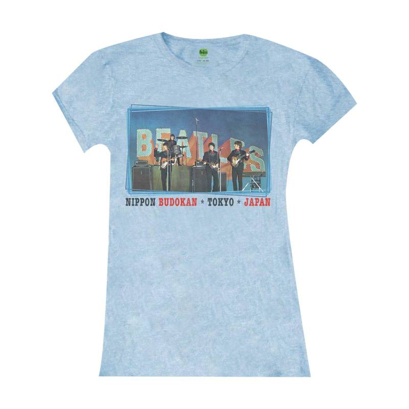 Nippon Budokan Tshirt Damen Blau L von The Beatles