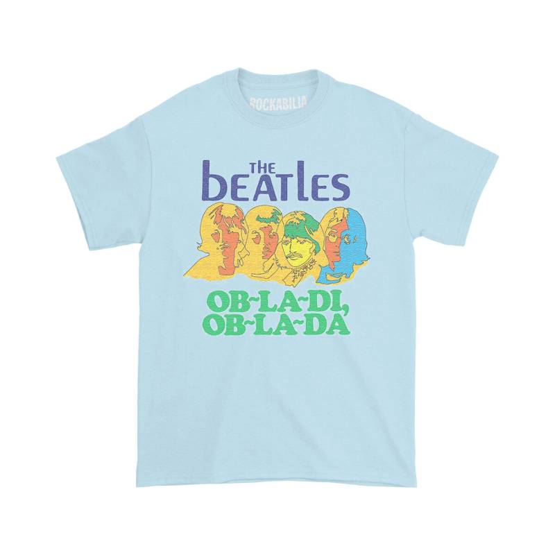 Obladi Tshirt Damen Blau M von The Beatles