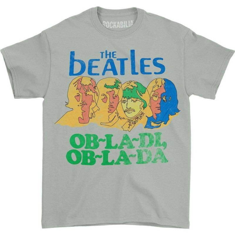 Obladi Tshirt Damen Grau M von The Beatles