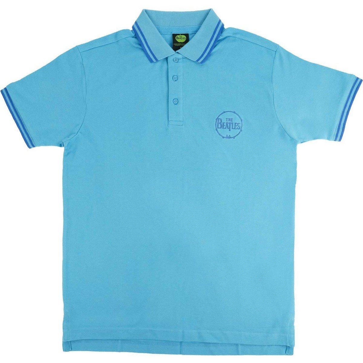 Poloshirt Damen Hellblau M von The Beatles