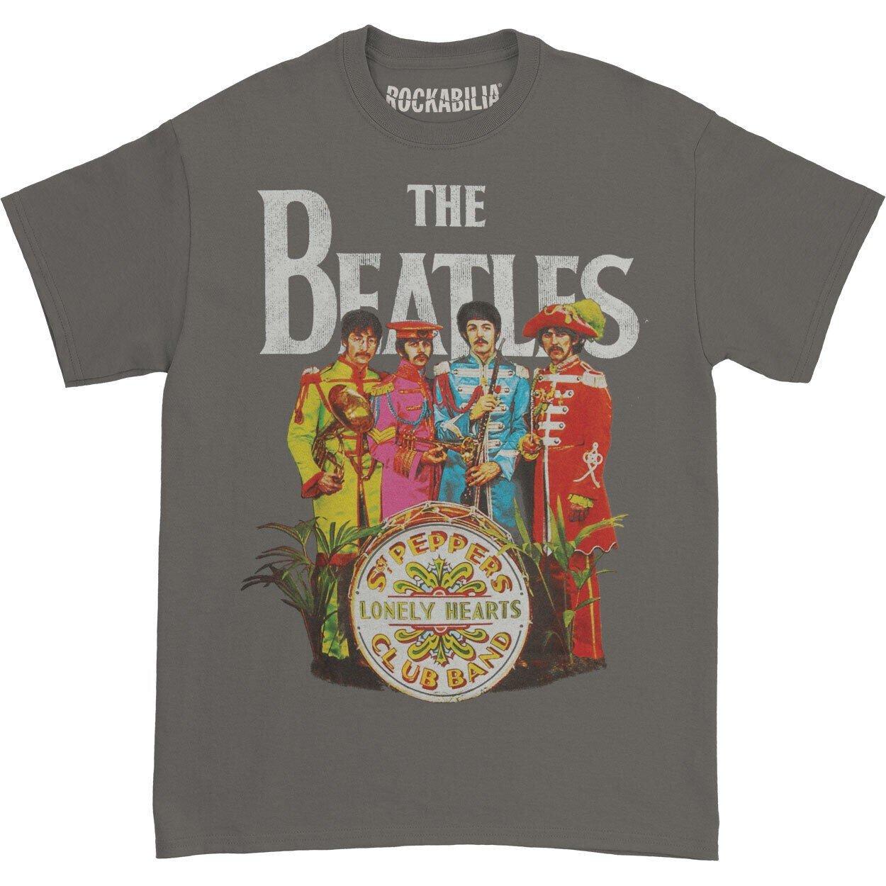 Sgt Pepper Tshirt Damen Grau XL von The Beatles