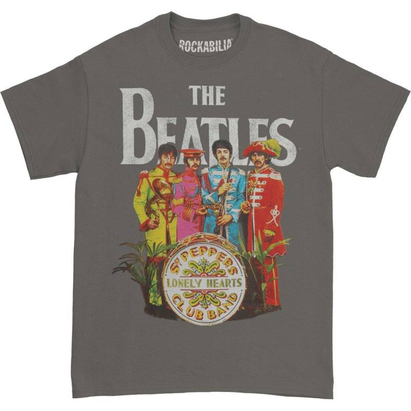 Sgt Pepper Tshirt Damen Grau XXL von The Beatles