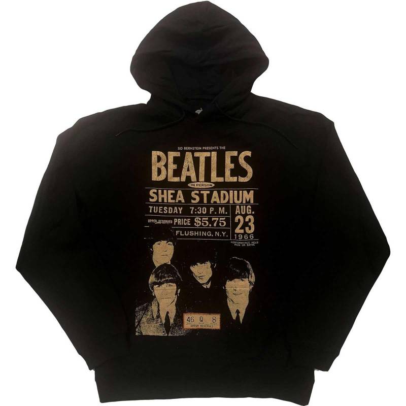 The Beatles - Shea ´66 Kapuzenpullover, für Damen, Schwarz, Größe S von The Beatles