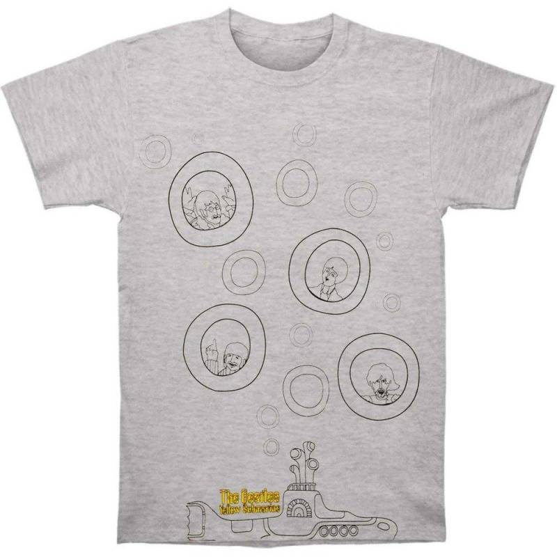 The Beatles - TShirt, für Damen, Grau, Größe XXL von The Beatles