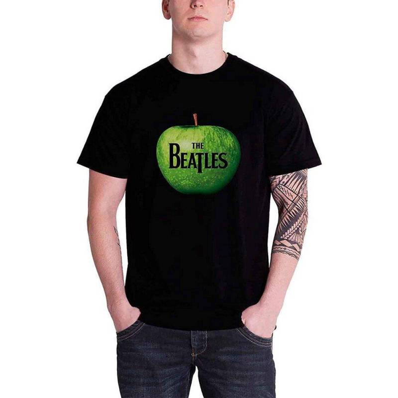 The Beatles - TShirt Logo, für Damen, Schwarz, Größe M von The Beatles