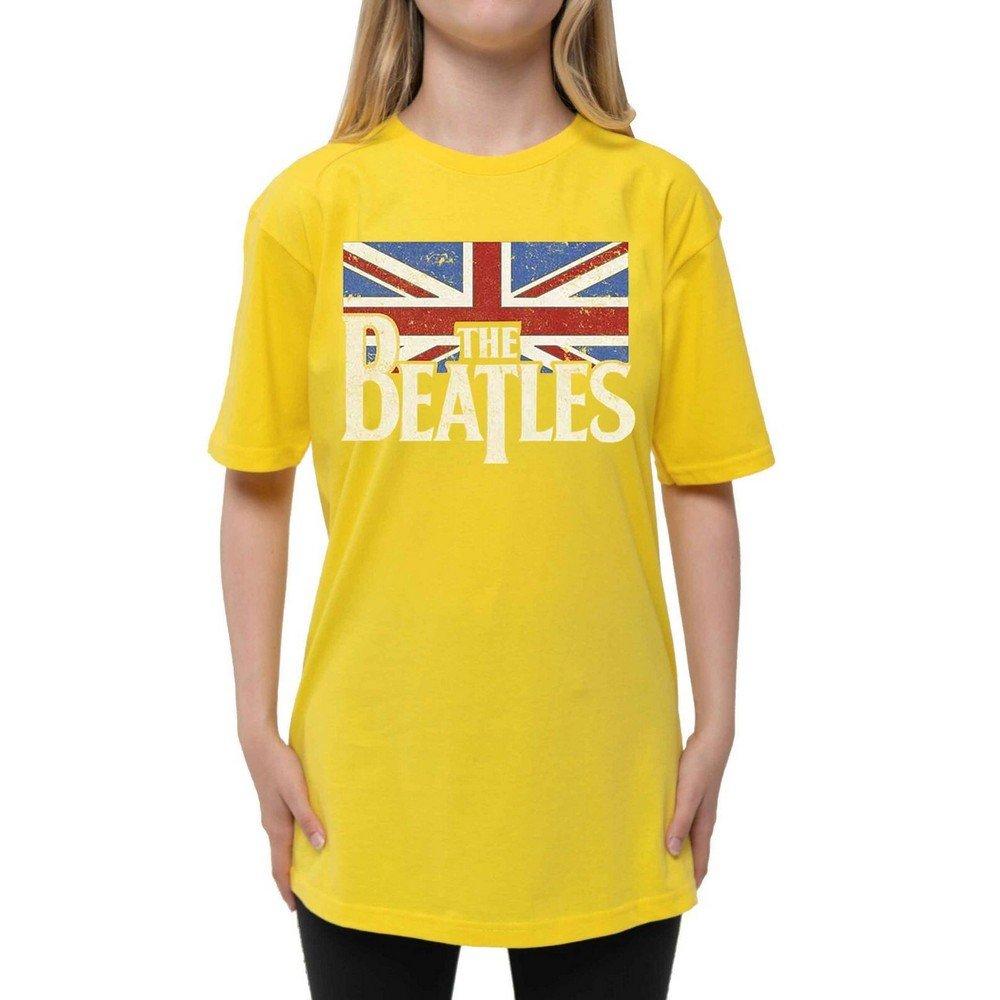 The Beatles - TShirt Logo, 116, Gelb von The Beatles