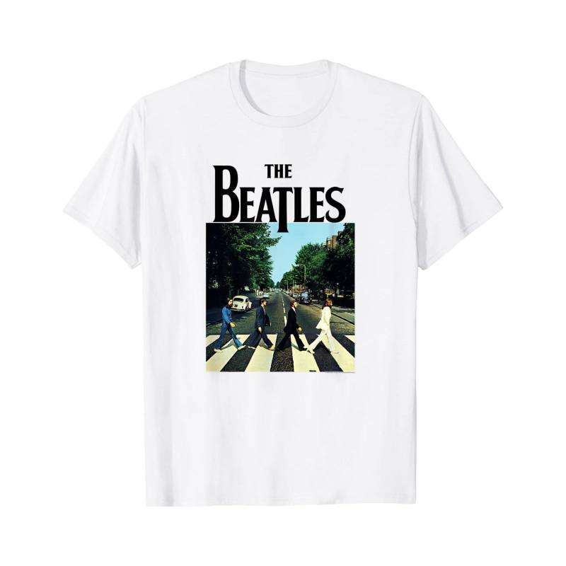 The Beatles - TShirt Logo, 128, Weiss von The Beatles