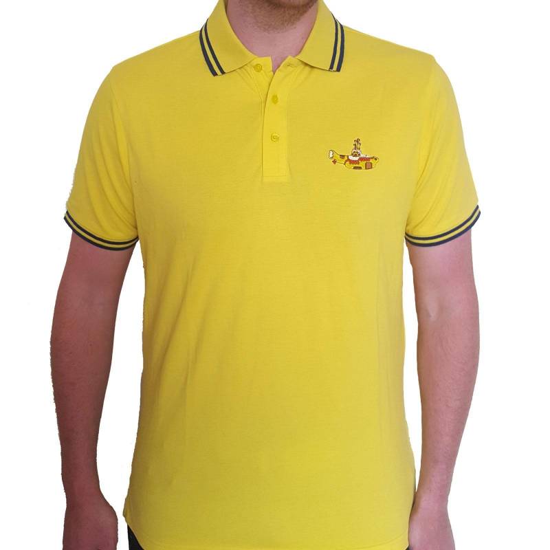 Yellow Submarine Poloshirt Damen Gelb L von The Beatles