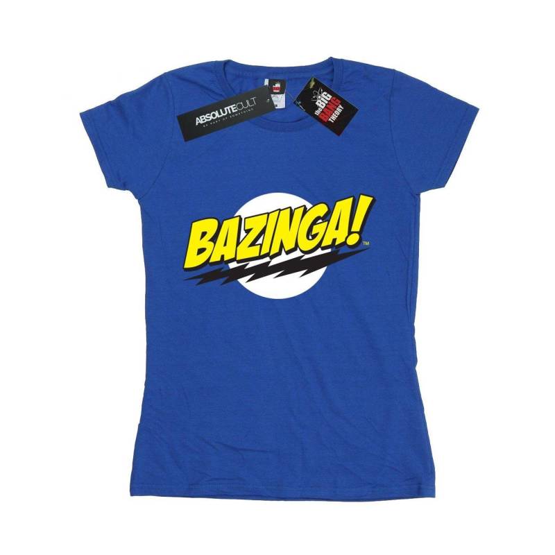 The Big Bang Theory - Bazinga TShirt, für Damen, Königsblau, Größe L von The Big Bang Theory