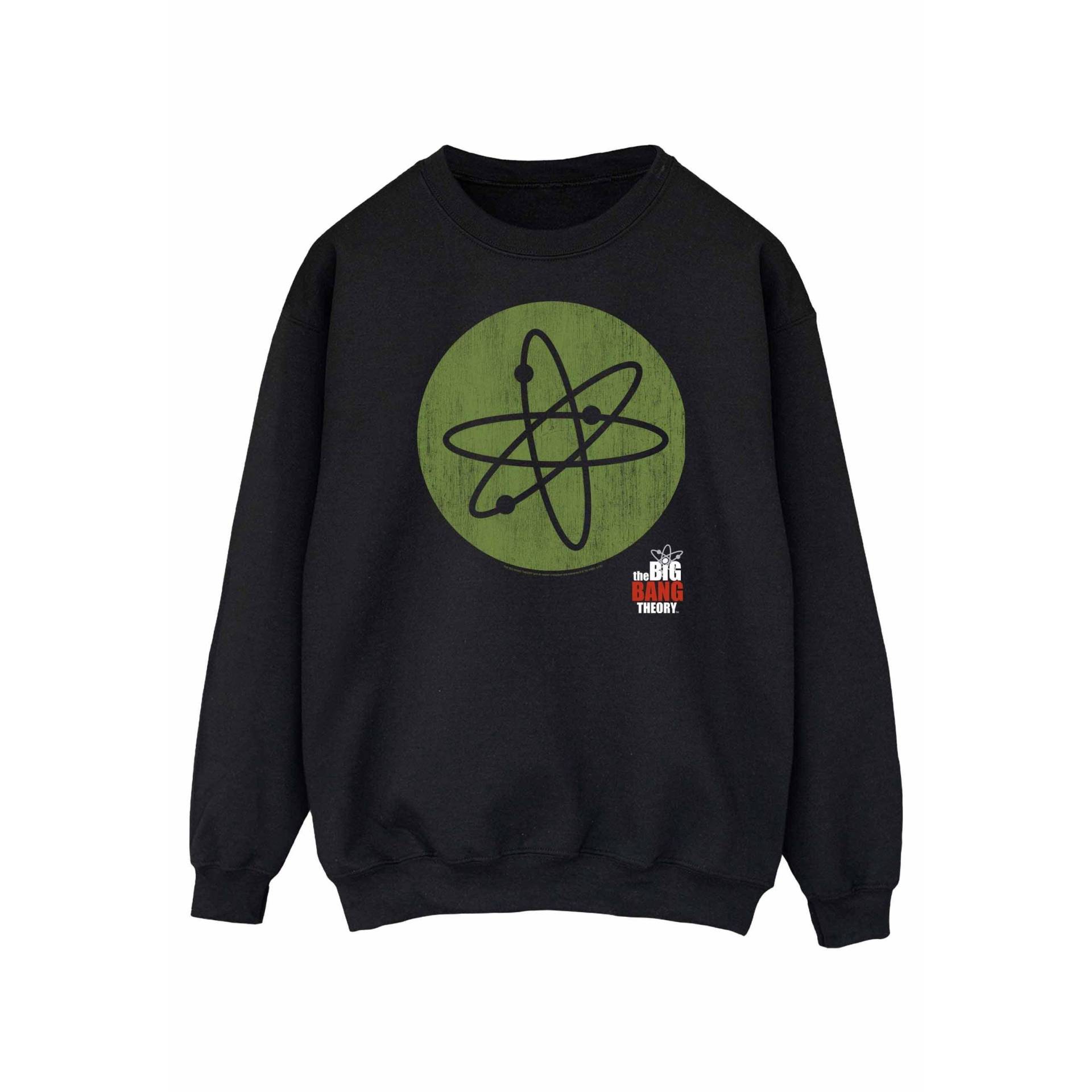 Big Bang Icon Sweatshirt Damen Schwarz XL von The Big Bang Theory