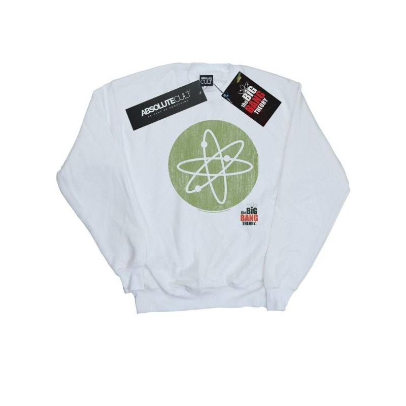 Big Bang Icon Sweatshirt Damen Weiss XXL von The Big Bang Theory