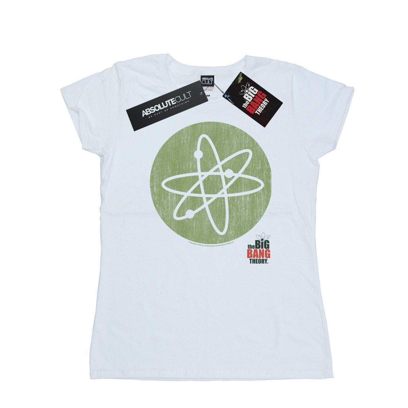 Big Bang Icon Tshirt Damen Weiss L von The Big Bang Theory