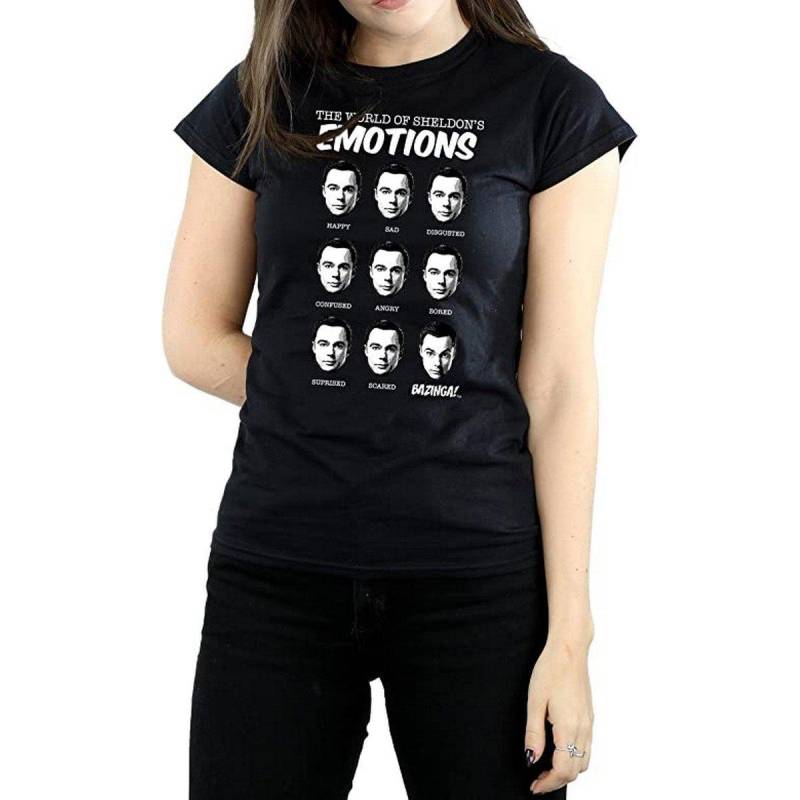 The Big Bang Theory - Emotions TShirt, für Damen, Marine, Größe 3XL von The Big Bang Theory