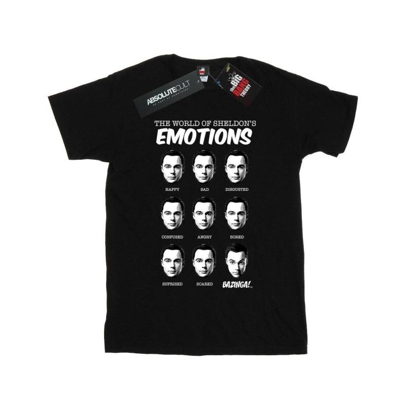 Emotions Tshirt Damen Schwarz M von The Big Bang Theory