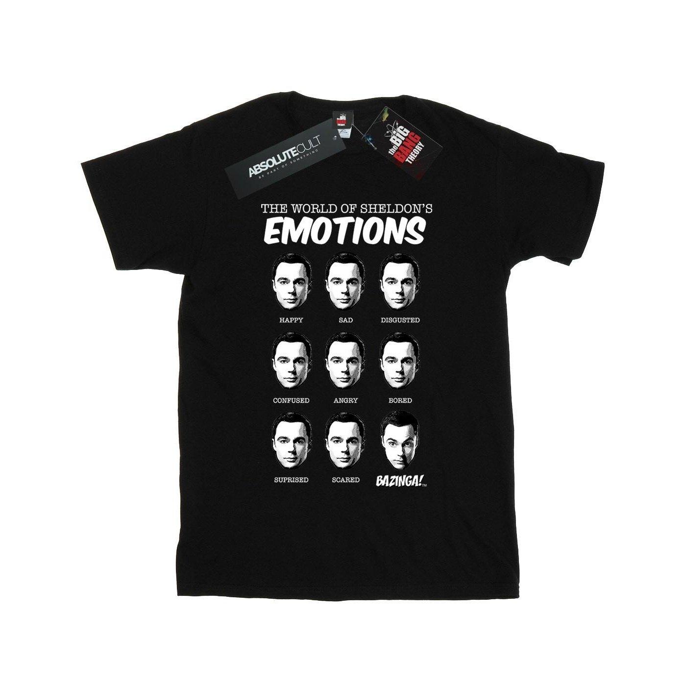 The Big Bang Theory - Emotions TShirt, für Damen, Schwarz, Größe XXL von The Big Bang Theory