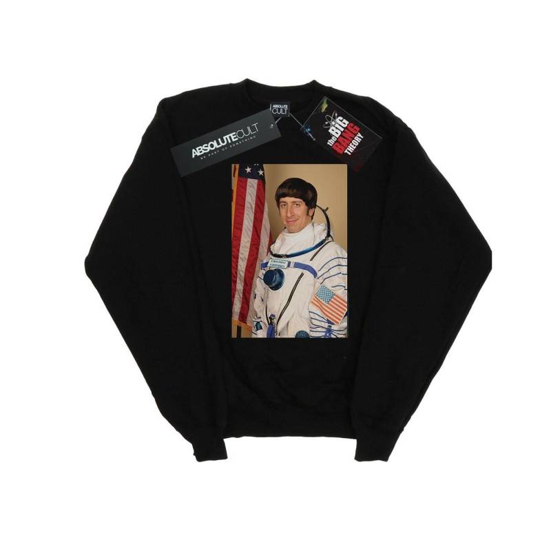 Howard Wolowitz Rocket Man Sweatshirt Herren Schwarz 5XL von The Big Bang Theory