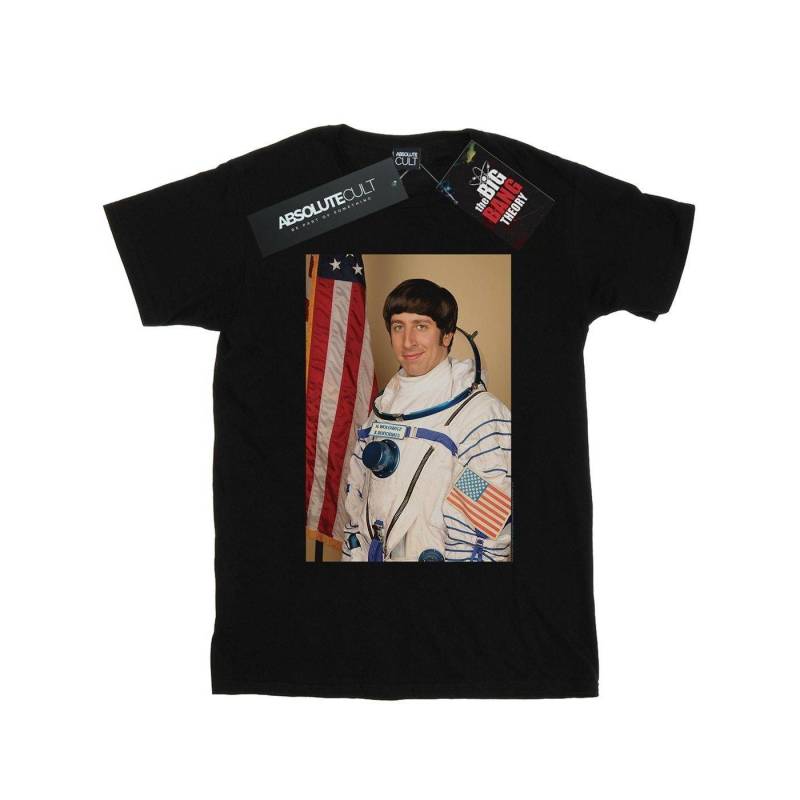 Howard Wolowitz Rocket Man Tshirt Damen Schwarz S von The Big Bang Theory