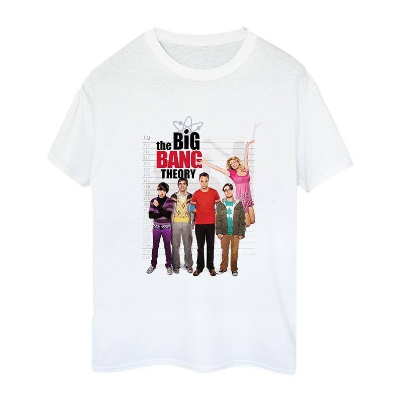 Iq Group Tshirt Herren Weiss 3XL von The Big Bang Theory