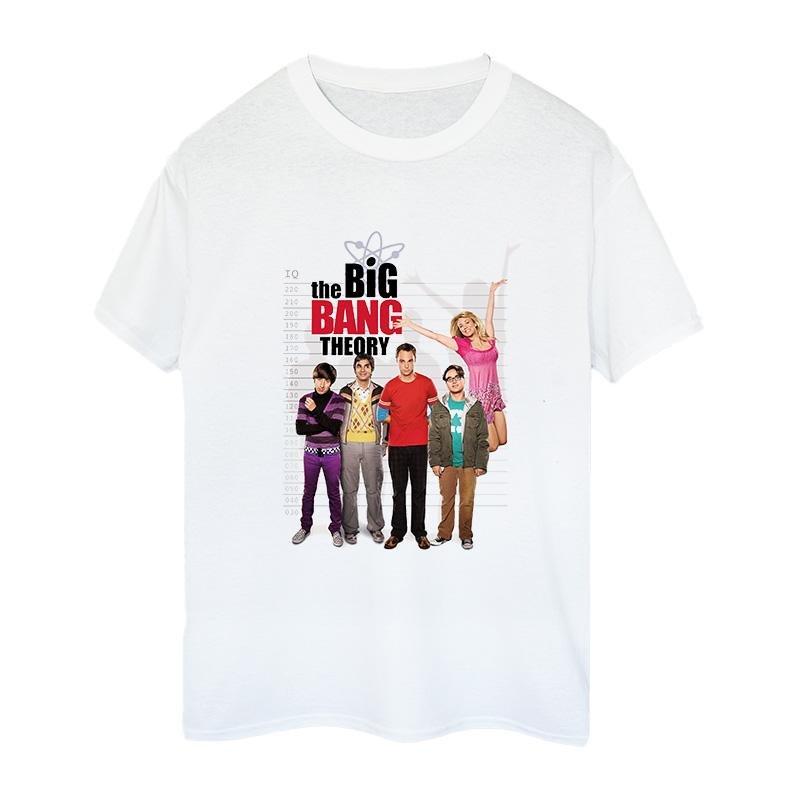 The Big Bang Theory - IQ Group TShirt, für Herren, Weiss, Größe 5XL von The Big Bang Theory