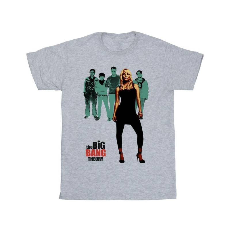 Penny Standing Tshirt Herren Grau 3XL von The Big Bang Theory