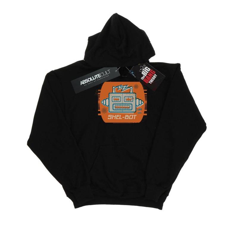 Shelbot Icon Kapuzenpullover Herren Schwarz L von The Big Bang Theory