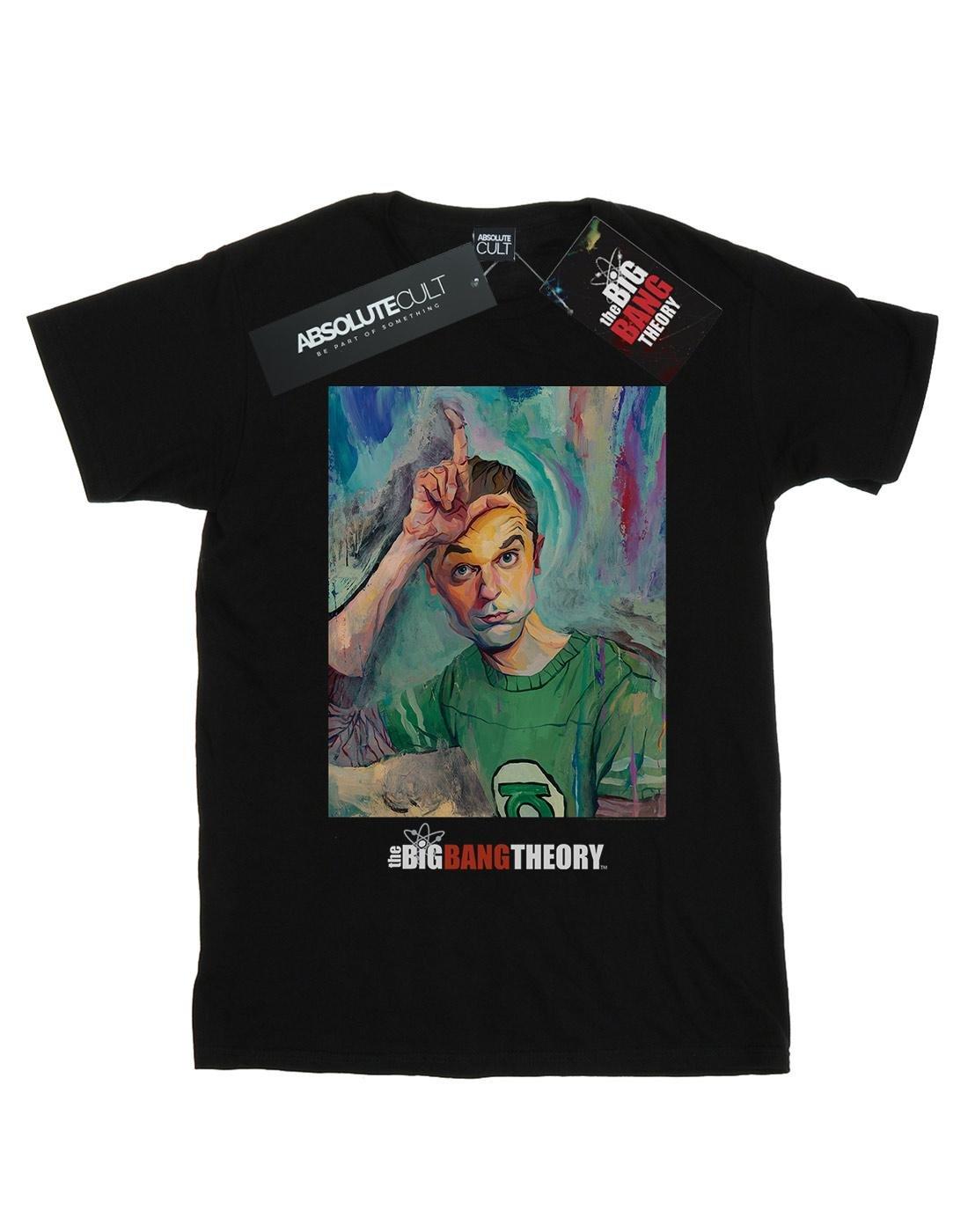 Sheldon Loser Painting Tshirt Herren Schwarz 5XL von The Big Bang Theory