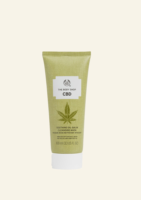 CBD Soothing Oil-Balm Reinigungsmaske von The Body Shop