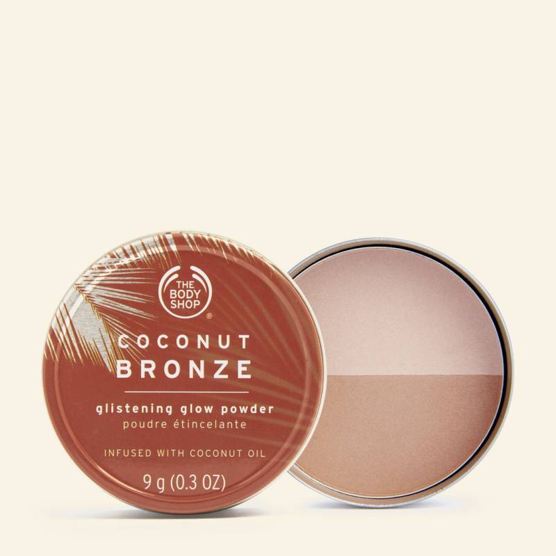 Coconut Bronze schimmerndes Bräunungspuder von The Body Shop