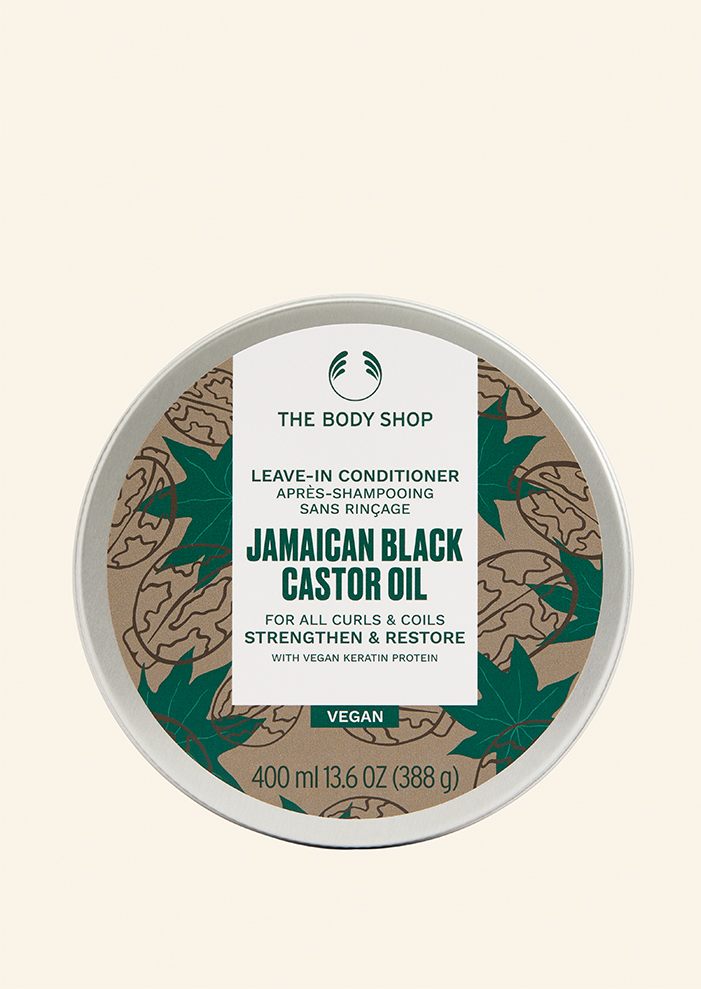 Jamaican Black Castor Oil Leave-In Conditioner von The Body Shop