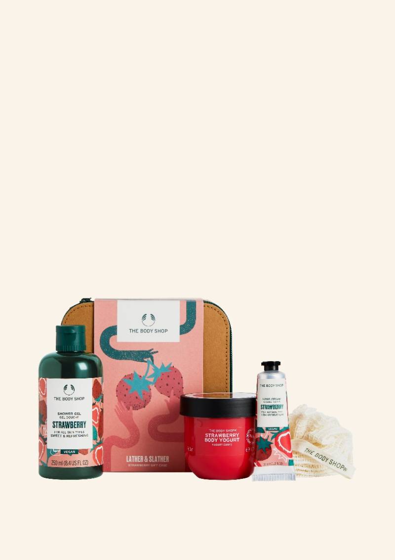 Jolly & Juicy Strawberry Essentials Geschenkset von The Body Shop