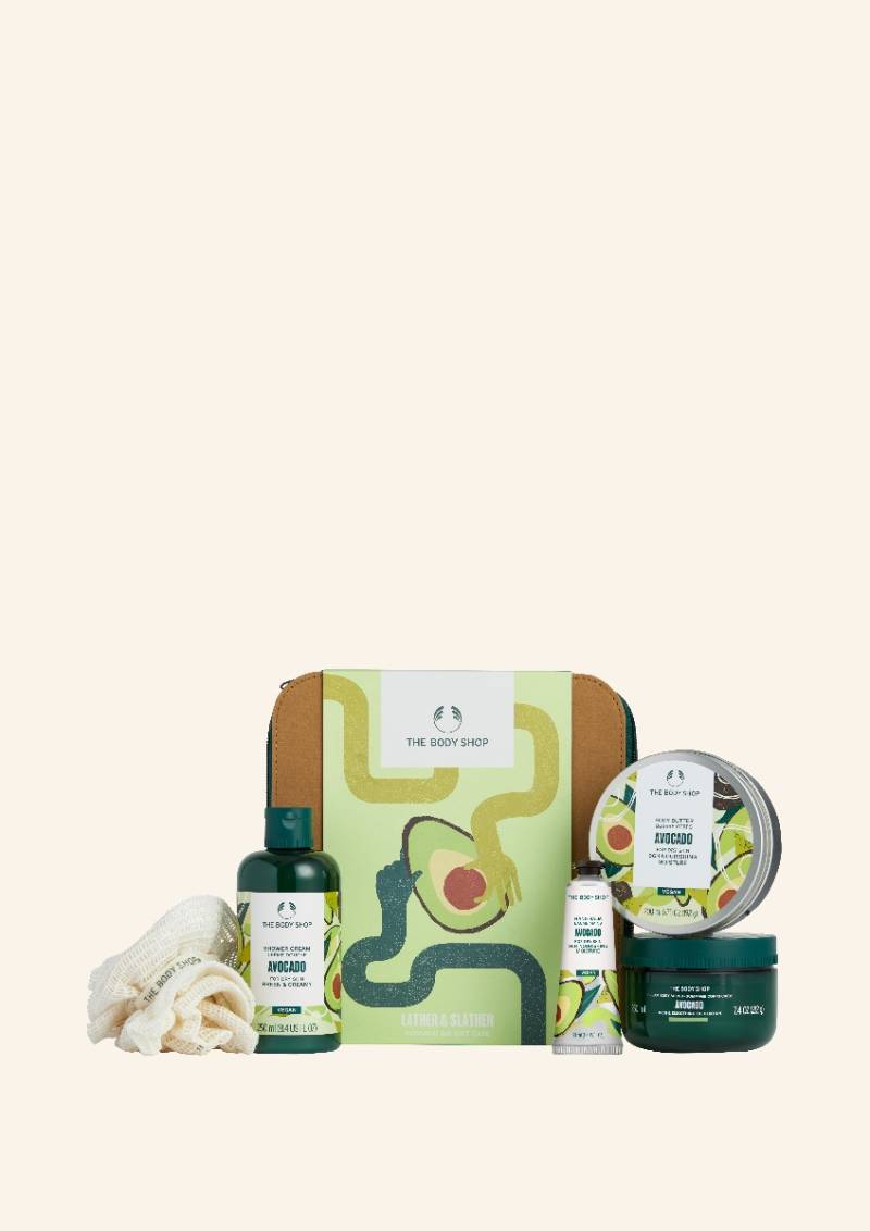 Lather & Slather Avocado Big Geschenkset von The Body Shop