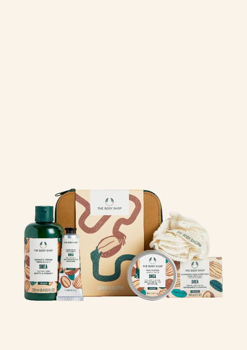 Lather & Slather Shea Essentials Geschenkset von The Body Shop