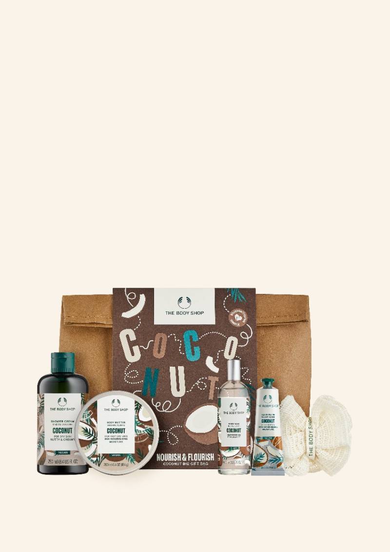 Nourish & Flourish Coconut Big Geschenkset von The Body Shop