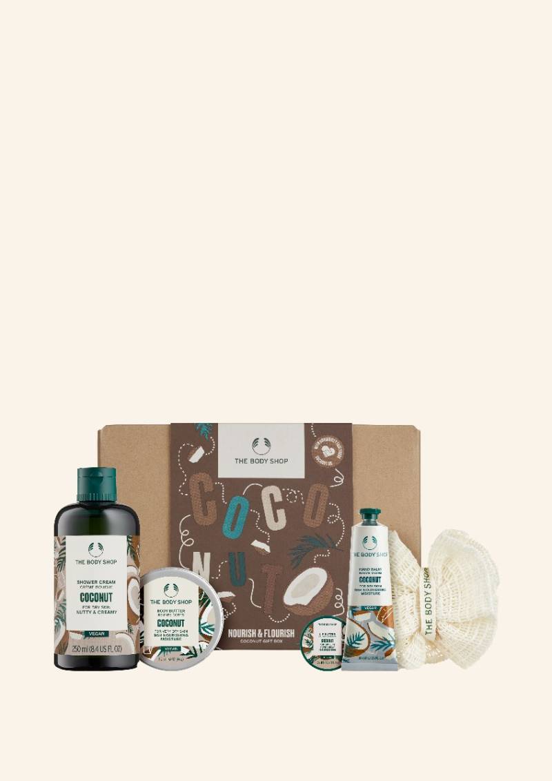 Nourish & Flourish Coconut Essentials Geschenkset von The Body Shop