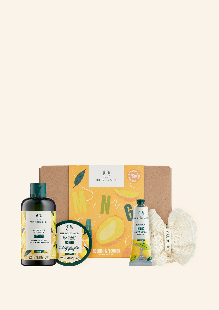 Nourish & Flourish Mango Essential Geschenkset von The Body Shop