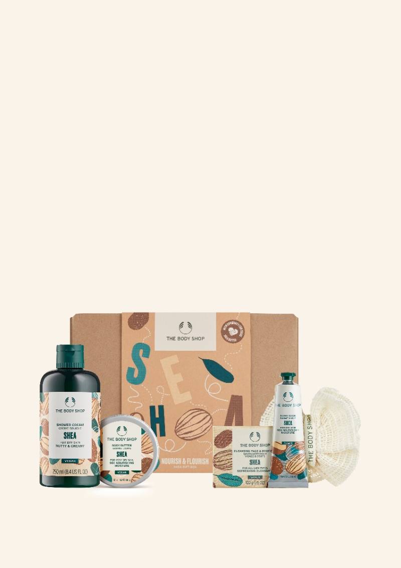 Nourish & Flourish Shea Essentials Geschenkset von The Body Shop