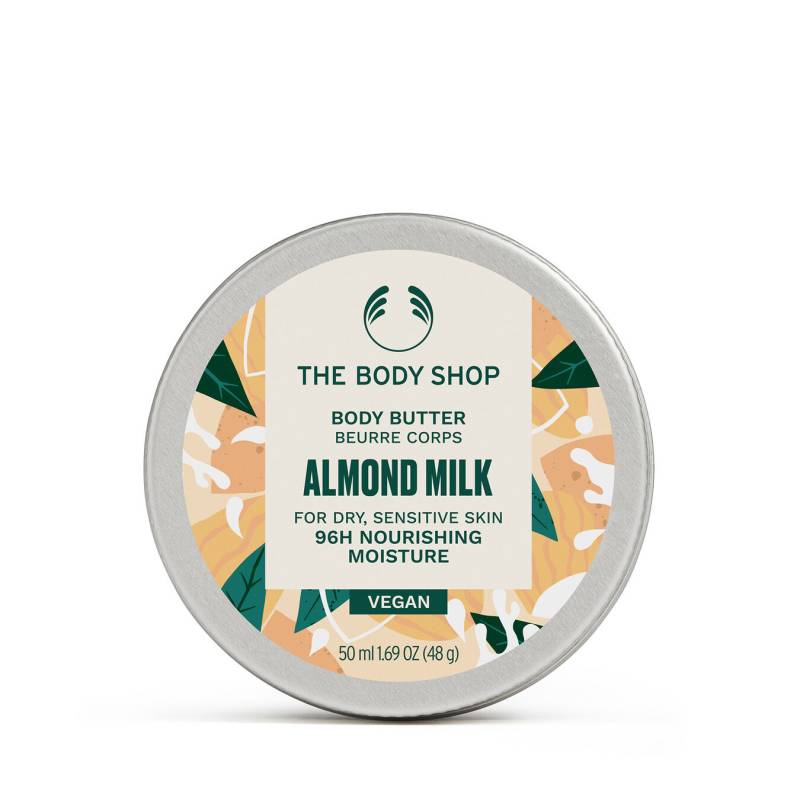 The Body Shop Almond Milk & Honey Body Butter 50ml Damen von The Body Shop