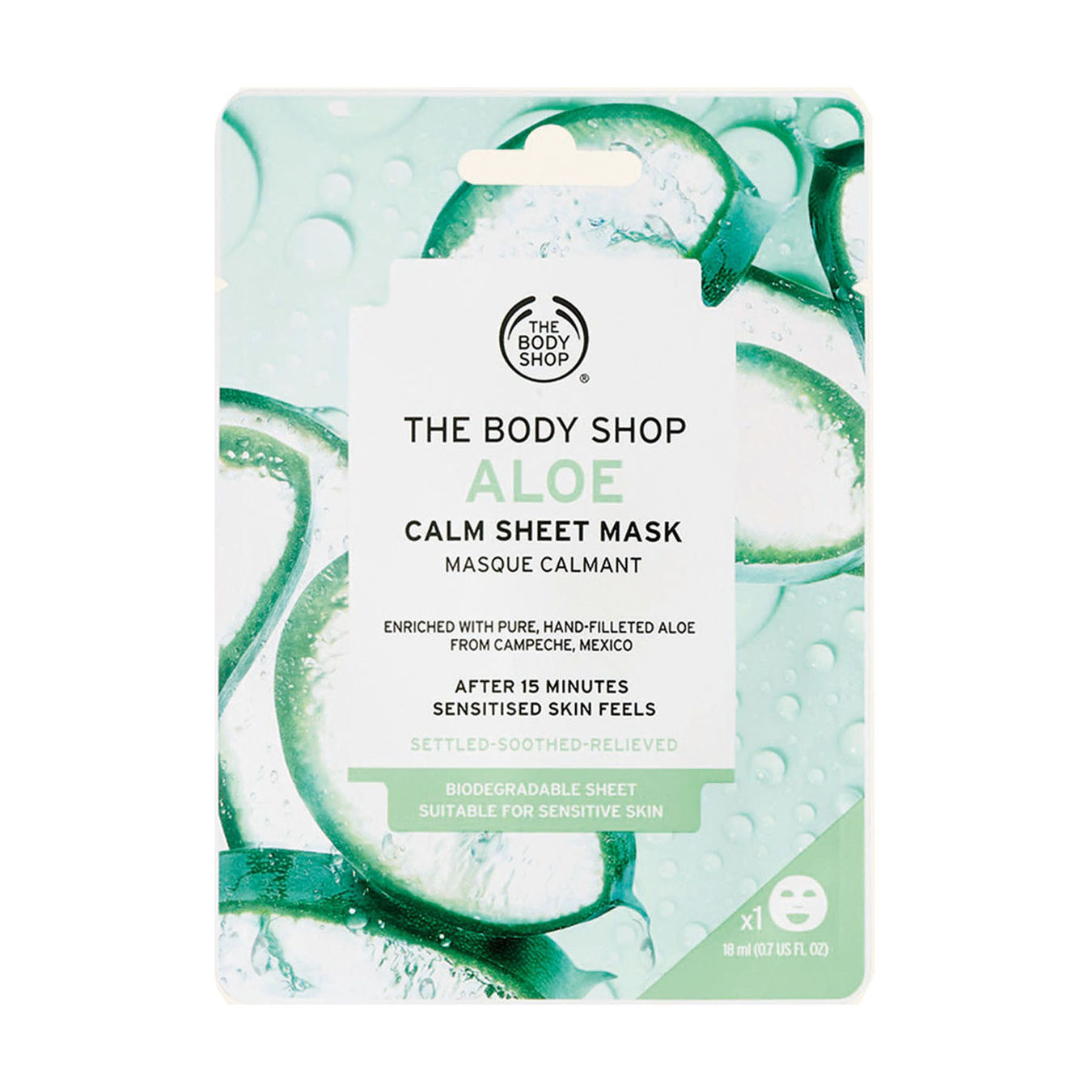 The Body Shop Aloe Calm Sheet Mask von The Body Shop