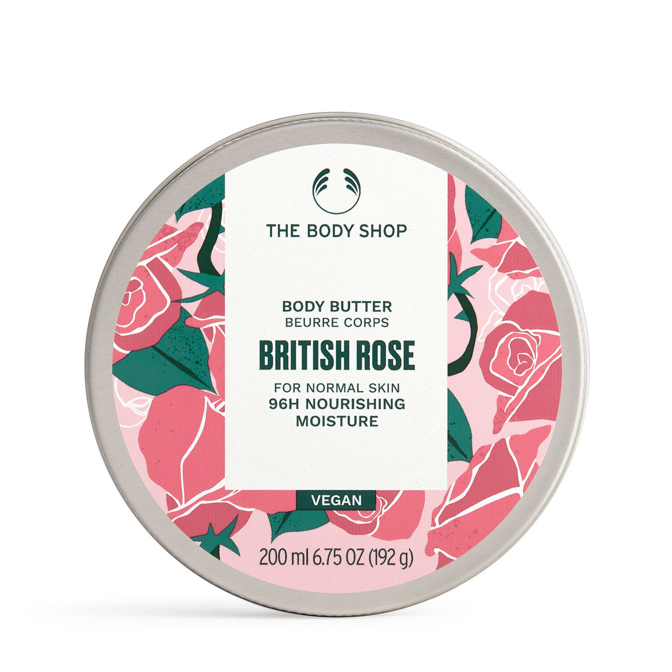 The Body Shop British Rose Body Butter 200ml Damen von The Body Shop