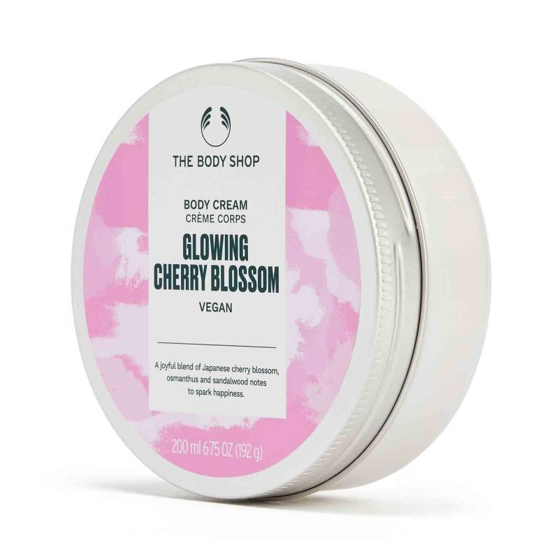 The Body Shop Glowing Cherry Blossom Body Cream 200ml Damen von The Body Shop