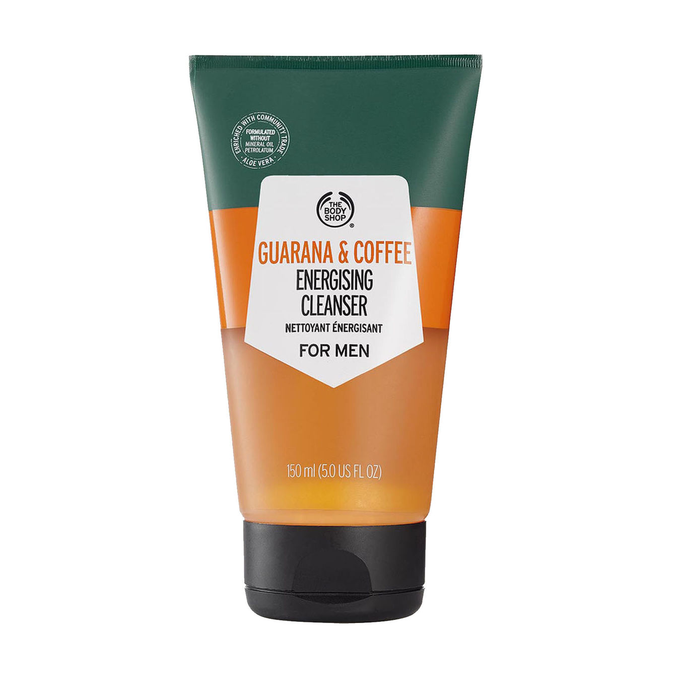 The Body Shop Guarana & Coffee Energising Cleanser for Men 150ml Herren von The Body Shop