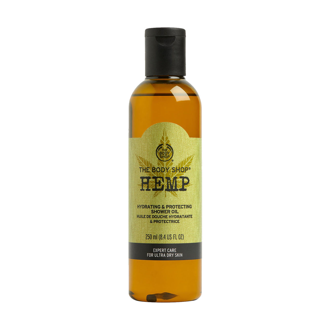 The Body Shop Hemp Hydrating & Protecting Shower Oil 250ml Damen von The Body Shop