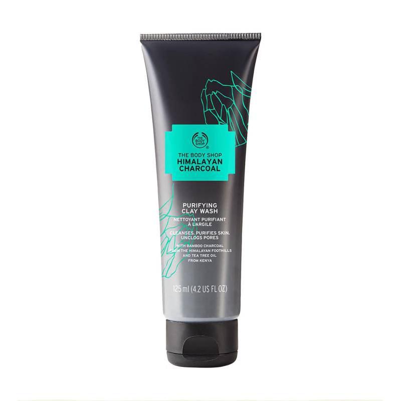 The Body Shop Himalayan Charcoal Purifying Clay Wash 125ml Damen von The Body Shop