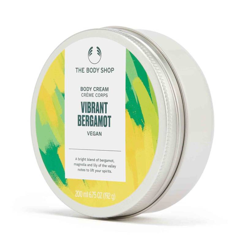 The Body Shop Vibrant Bergamot Body Cream 200ml Damen von The Body Shop