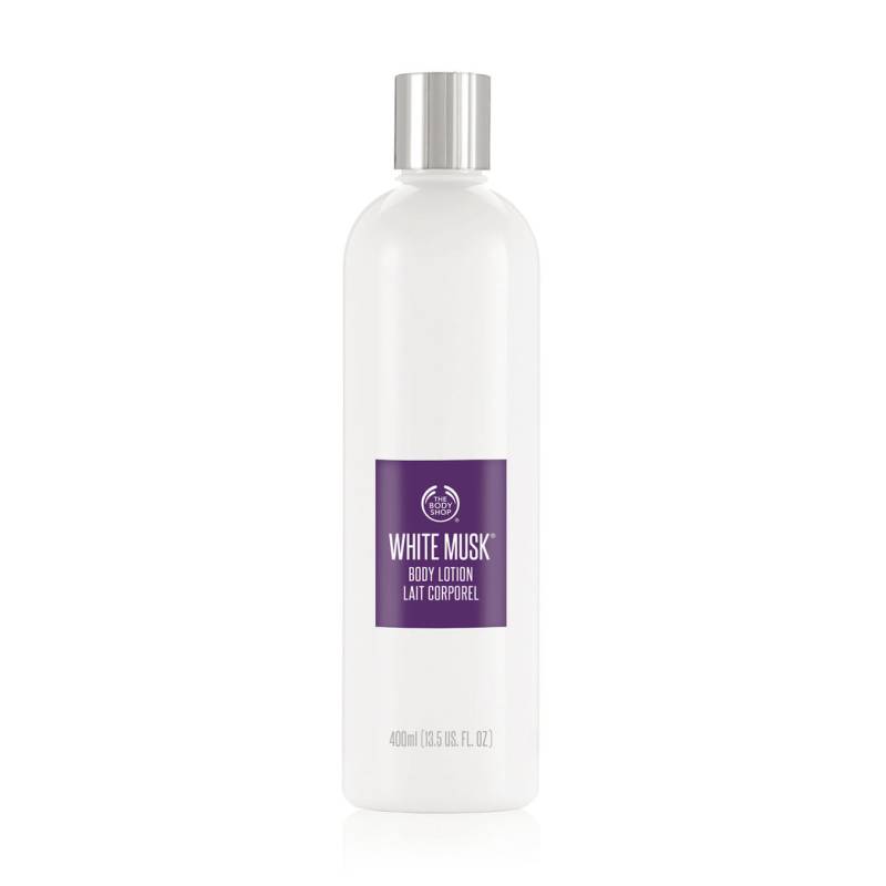 The Body Shop White Musk Body Lotion 400ml Damen von The Body Shop