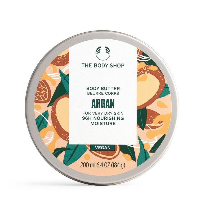 The Body Shop Wild Argan Oil Body Butter 200ml Damen von The Body Shop