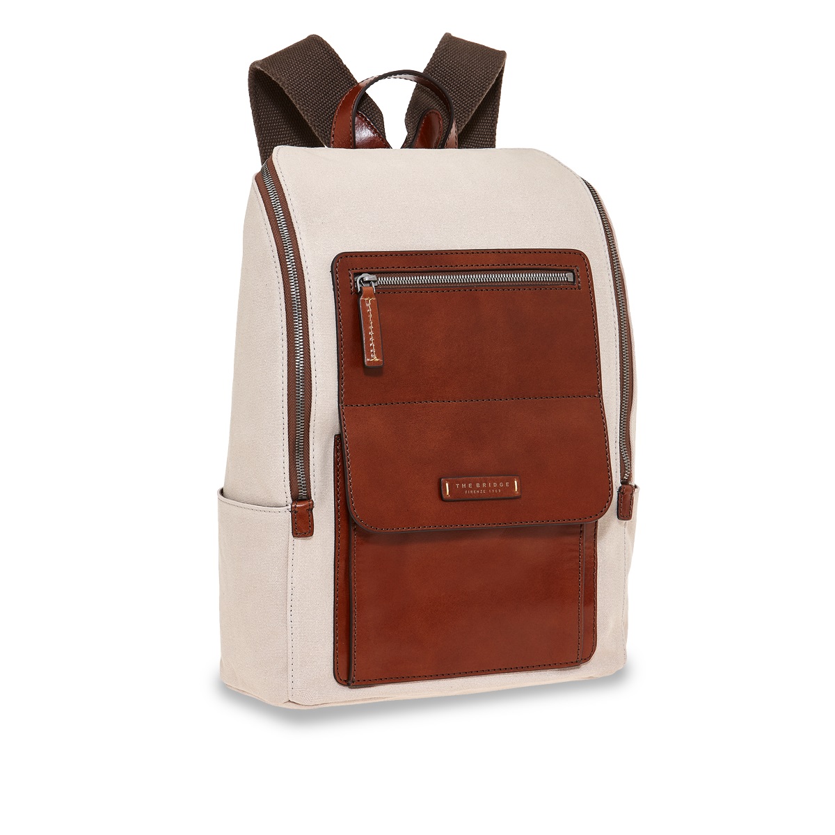 Alberto Wow - Backpack Zip, Braun von The Bridge