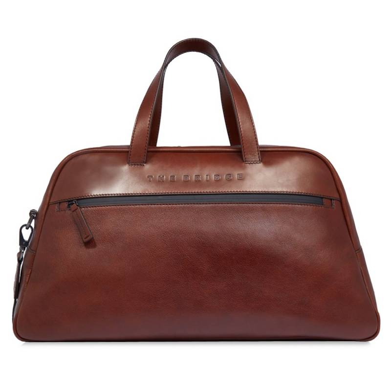 Damiano - Duffle Bag Leder, Braun von The Bridge