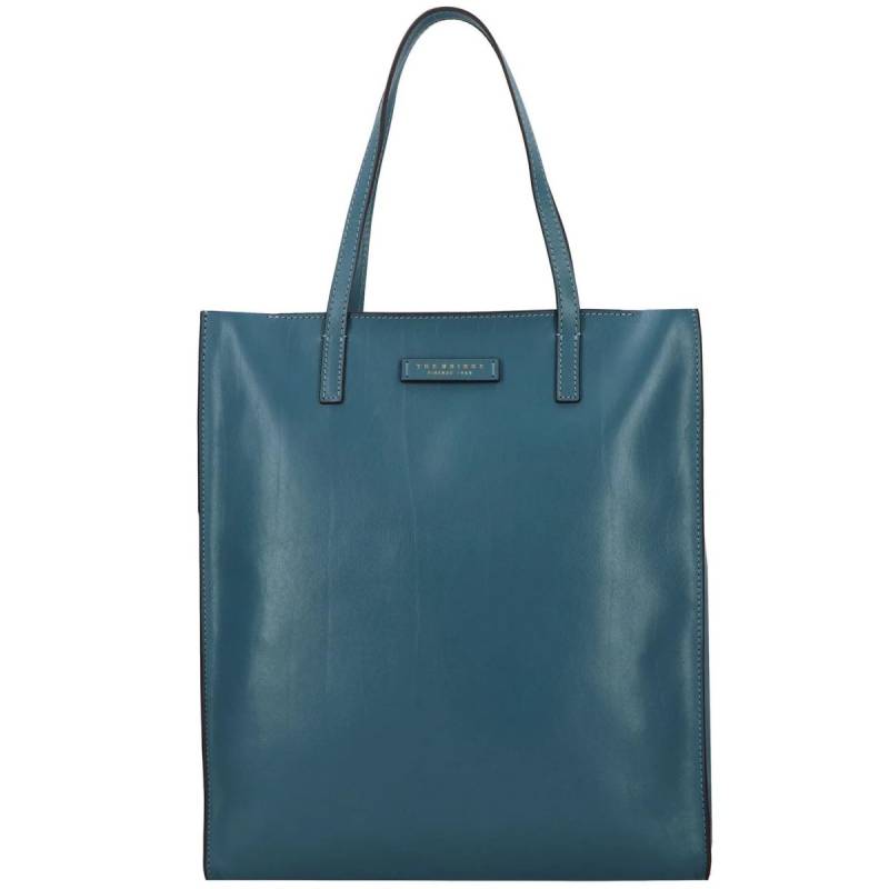 Mirra - Shopping Bag Leder, Blau von The Bridge