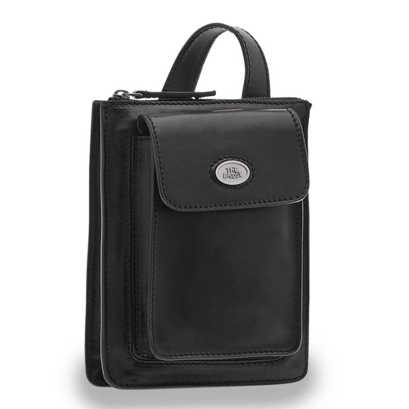 Story Uomo - Schultertasche Höhe 21 cm Schwarz von The Bridge